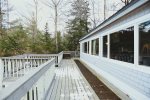 Full Wraparound Deck with Water Views in Private Vacation Home
